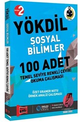 Yargı Yayınları - Yargı Yayınları YÖKDİL Sosyal Bilimler 100 Adet Temel Seviye Renkli Çeviri Okuma Çalışması