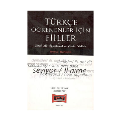 ​Yargı Yayınları Türkçe Öğrenenler İçin Fiiller - 1