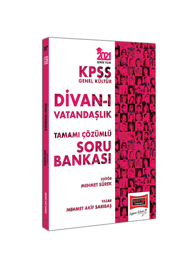 Yargı Yayınları 2021 KPSS Genel Kültür Divan-ı Vatandaşlık Tamamı Çözümlü Soru Bankası