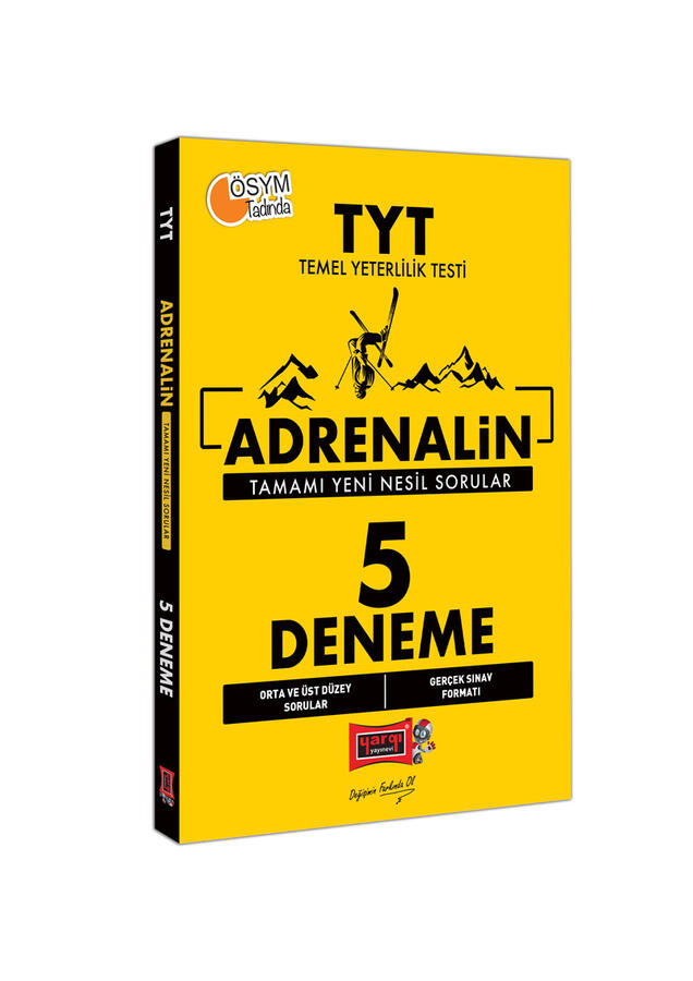Yargı Yayınları 2021 TYT Adrenalin 5 Deneme Sınavı