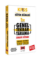 Yargı Yayınları - Yargı Yayınları 2022 KPSS Eğitim Bilimleri Tamamı Çözümlü Genel Tekrar Tarama Sınavı Kitabı