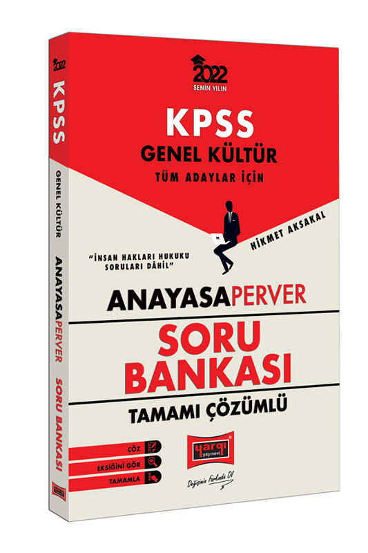 Yargı Yayınları 2022 KPSS Genel Kültür Tüm Adaylar İçin AnayasaPerver Tamamı Çözümlü Soru Bankası