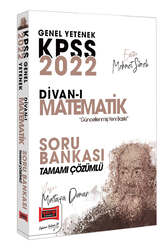 Yargı Yayınları - Yargı Yayınları 2022 KPSS Genel Yetenek Divan-ı Matematik Tamamı Çözümlü Soru Bankası