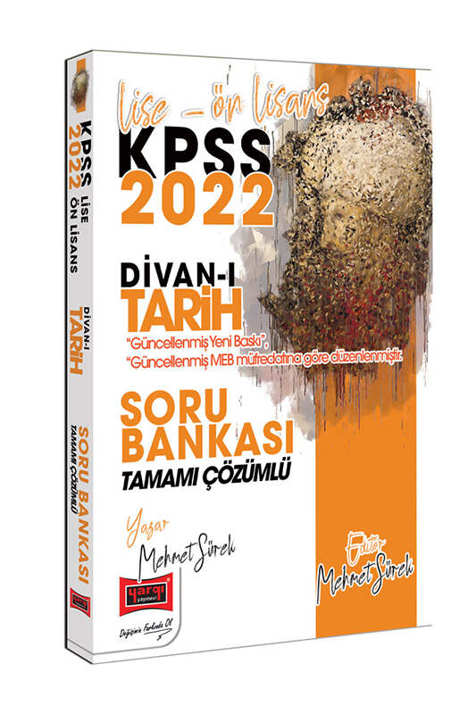 Yargı Yayınları 2022 KPSS Lise Ön Lisans Divanı Tarih Tamamı Çözümlü Soru Bankası