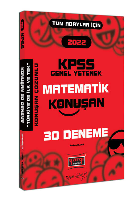 Yargı Yayınları 2022 KPSS Tüm Adaylar İçin Genel Yetenek Matematik Konuşan 30 Deneme