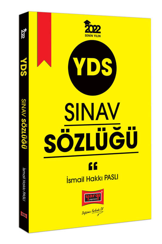 Yargı Yayınları 2022 YDS Sınav Sözlüğü