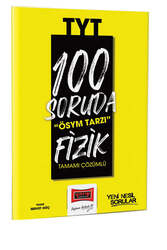 Yargı Yayınları - Yargı Yayınları 2023 100 Soruda ÖSYM Tarzı TYT Fizik Tamamı Çözümlü Soru Bankası