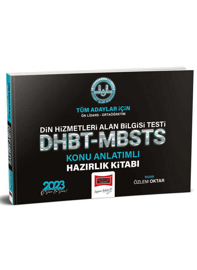Yargı Yayınları 2023 DHBT - MBSTS Diyanet İşleri Başkanlığı Tüm adaylar İçin Din Hizmetleri Alan Bilgisi Testi Konu Anlatımlı Hazırlık Kitabı