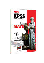 Yargı Yayınları - Yargı Yayınları 2023 KPSS Divan-ı Matematik Tamamı Çözümlü 10 Deneme