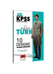 Yargı Yayınları - Yargı Yayınları 2023 KPSS Divan-ı Türkçe Tamamı Çözümlü 10 Deneme
