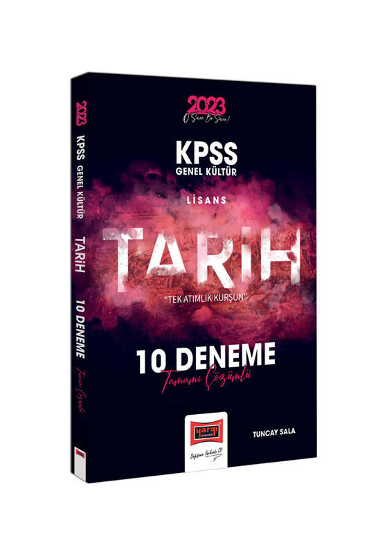Yargı Yayınları 2023 KPSS Genel Kültür Tarih Tamamı Çözümlü 10 Deneme
