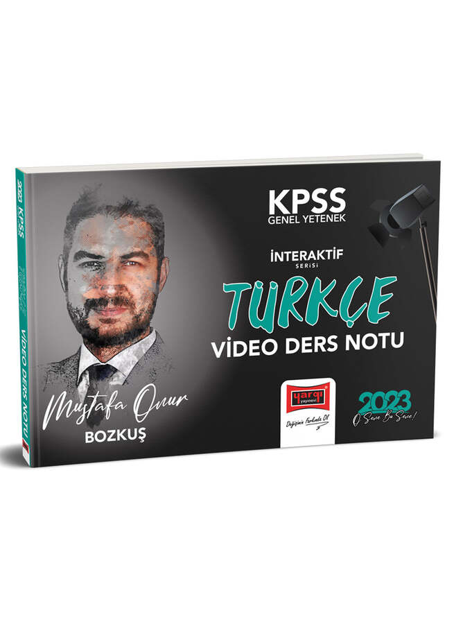Yargı Yayınları 2023 KPSS Genel Yetenek İnteraktif Serisi Türkçe Video Ders Notları