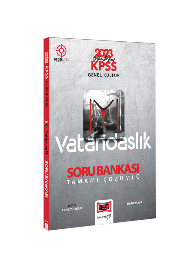 Yargı Yayınları 2023 KPSS Hedef Serisi IYI Vatandaşlık Tamamı Çözümlü Soru Bankası