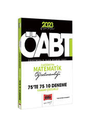 Yargı Yayınları - Yargı Yayınları 2023 KPSS ÖABT İlköğretim Matematik Öğretmenliği Tamamı Çözümlü 10 Deneme