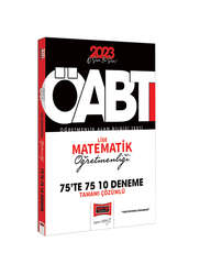Yargı Yayınları - Yargı Yayınları 2023 KPSS ÖABT Lise Matematik Öğretmenliği Tamamı Çözümlü 10 Deneme