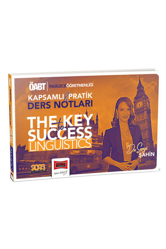 Yargı Yayınları 2023 ÖABT İngilizce Öğretmenliği The Key To Success Linguistics Kapsamlı ve Pratik Ders Notları