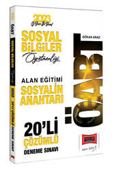 Yargı Yayınları - Yargı Yayınları 2023 ÖABT Sosyal Bilgiler Öğretmenliği Sosyalin Anahtarı Tamamı Çözümlü 20 Deneme