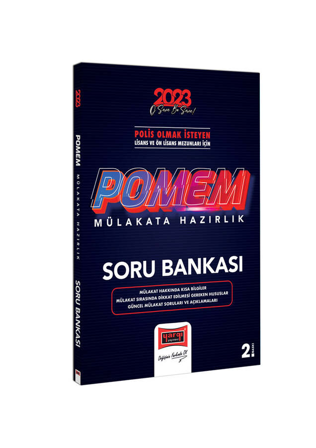 Yargı Yayınları 2023 POMEM Mülakata Hazırlık Soru Bankası