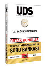 Yargı Yayınları - Yargı Yayınları 2023 Sağlık Bakanlığı UDS Unvan Değişikliği Sınavlarına Yönelik Konu Özetli Açıklamalı Soru Bankası