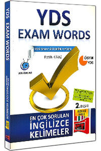 YDS Exam Words En Çok Sorulan İngilizce Kelimeler Yargı Yayınları 2.Baskı - 1