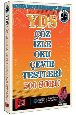 Yargı Yayınları YDS Çöz İzle Oku Çevir Testleri 500 Soru - 1