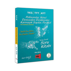 Yargı Yayınları - Yargı Yayınları YKS TYT AYT Polinomlar, İkinci Dereceden Denklemler, Karmaşık Sayılar, Parabol Konu Özetli Soru Kitabı
