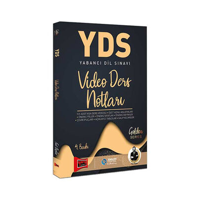 Yargı Yayınları YDS Video Ders Notları - 1