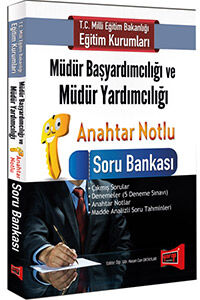 MEB Müdür Başyardımcılığı ve Müdür Yardımcılığı Anahtar Notlu Soru Bankası Yargı Yayınları 2016 - 1