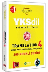 Yargı Yayınları - Yargı Yayınları YKSDİL Yabancı Dil Testi Translation 4 Video Anlatımlı Okuma Parçaları