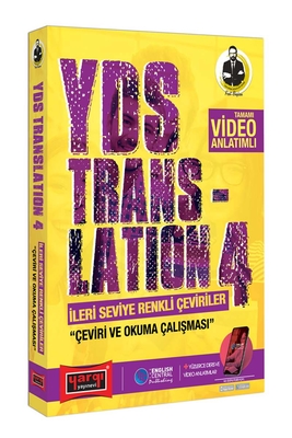 Yargı Yayınları YDS Translation 4 İleri Seviye Renkli Çeviriler - 1