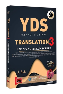 Yargı Yayınları YDS Translation 3 İleri Seviye Renkli Çeviriler 2. Baskı - 1