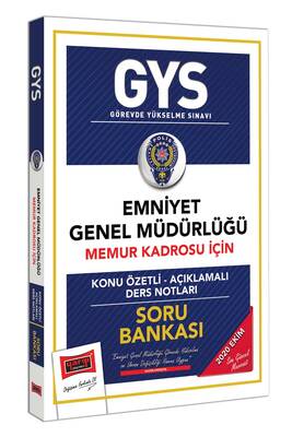Yargı Yayınları GYS Emniyet Genel Müdürlüğü Memur Kadrosu İçin Konu Özetli Soru Bankası - 1