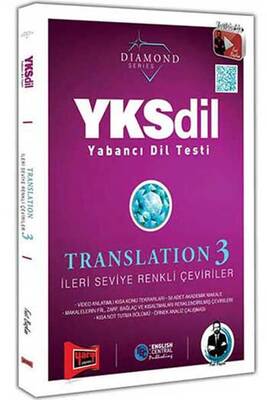 Yargı Yayınları YKSDİL Yabancı Dil Testi Translation 3 İleri Seviye Renkli Çeviriler - 1