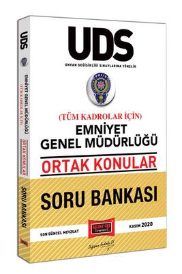 Yargı Yayınları UDS Emniyet Genel Müdürlüğü Ortak Konular Tüm Kadrolar İçin Soru Bankası - 1