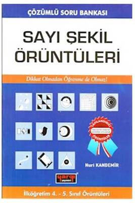 Yargı Yayınları Sayı Şekil Örüntüleri 4. 5. Sınıflar İçin Çözümlü Soru Bankası - 1