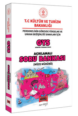 Yargı Yayınları GYS T.C. Kültür ve Turizm Bakanlığı Müze Müdürü İçin Açıklamalı Soru Bankası - 1