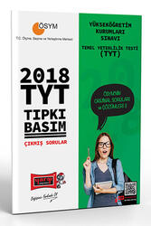 Yargı Yayınları 2018 TYT Tıpkı Basım Çıkmış Sorular - Yargı Yayınları