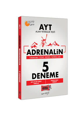 Yargı Yayınları 2021 AYT Adrenalin 5 Deneme Sınavı - 1