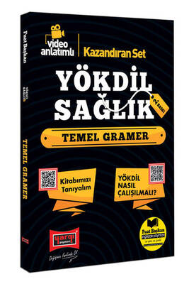 Yargı Yayınları YÖKDİL Sağlık Temel Gramer Video Anlatımlı - 1