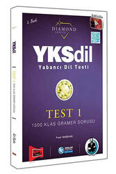 Yargı Yayınları - Yargı Yayınları YKSDİL Yabancı Dil Testi 1500 Klas Gramer Sorusu