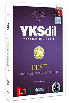 Yargı Yayınları YKSDİL Yabancı Dil Testi 1200 Klas Gramer Sorusu Diamond Series - 1