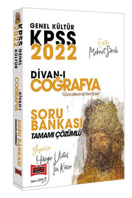 Yargı Yayınları 2022 KPSS Genel Kültür Divan-ı Coğrafya Tamamı Çözümlü Soru Bankası - 1