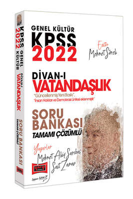Yargı Yayınları 2022 KPSS Genel Kültür Divan-ı Vatandaşlık Tamamı Çözümlü Soru Bankası - 1
