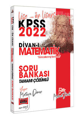 Yargı Yayınları 2022 KPSS Lise Ön Lisans Divan-ı Matematik Tamamı Çözümlü Soru Bankası - 1