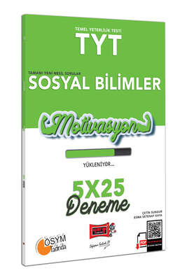 Yargı Yayınları TYT Motivasyon Sosyal Bilimler 5x25 Denemesi - 1