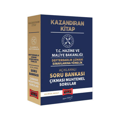 Yargı Yayınları T.C. Hazine ve Maliye Bakanlığı Defterdarlık Uzmanı Sınavlarına Yönelik Kazandıran Açıklamalı Soru Bankası - 1