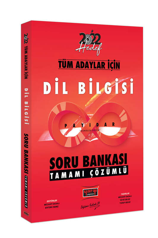Yargı Yayınları 2022 Hedef Tüm Adaylar İçin Payidar Dil Bilgisi Tamamı Çözümlü Soru Bankası