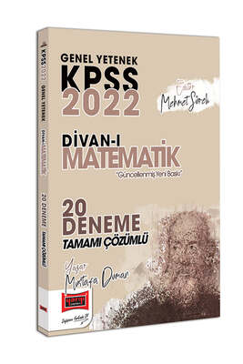 Yargı Yayınları 2022 KPSS Genel Yetenek Divan-ı Matematik Tamamı Çözümlü 20 Deneme - 1