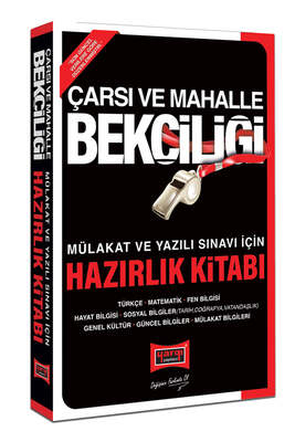 Yargı Yayınları Çarşı ve Mahalle Bekçiliği Sınavına Hazırlık Konu Anlatımı - 1