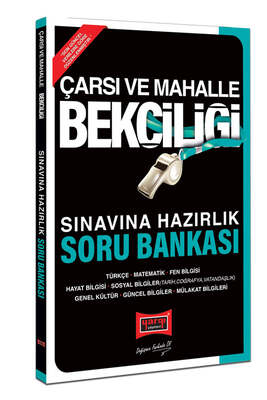 Yargı Yayınları Çarşı ve Mahalle Bekçiliği Sınavına Hazırlık Soru Bankası - 1